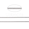Tarnish Resistant 304 Stainless Steel Serpentine Chain CHS-E009-01P-2