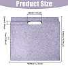 Rectangle Felt Purse Organizer Insert DIY-WH0899-816A-2