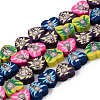 Handmade Polymer Clay Beads Strands CLAY-N008-005-1