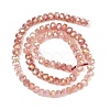 Imitation Jade Glass Beads Strands EGLA-F167-03A-10-2