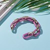 Handmade Opaque Acrylic Cable Chains AJEW-JB00890-07-3