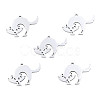 Non-Tarnish 201 Stainless Steel Pendants STAS-N098-083P-2