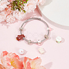 6Pcs 6 Style Brass Enamel European Beads KK-SC0004-41-4