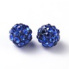 Polymer Clay Rhinestone Beads RB-A053-6mm-05-2