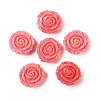 Synthetic Shell Dyed Carved Beads SHEL-U001-01A-1