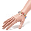 9Pcs 9 Style Acrylic Round Beaded Stretch Bracelets Set BJEW-JB08898-3