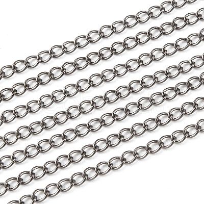 Brass Twisted Chains CHC-K006-03B-A-1