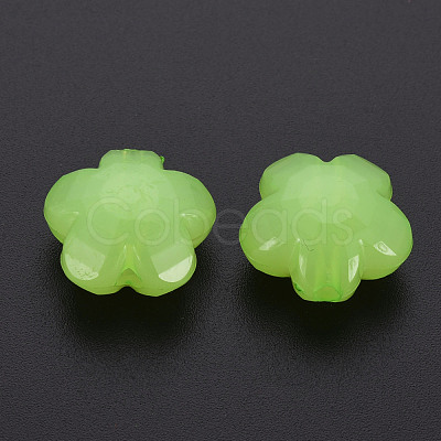 Imitation Jelly Acrylic Beads MACR-S373-87-E06-1