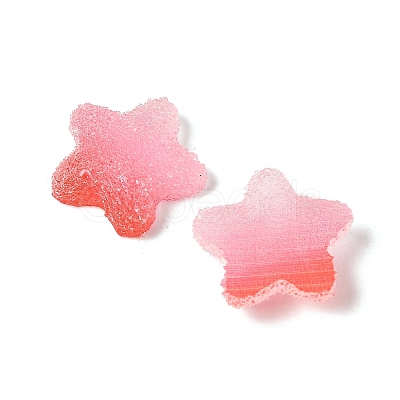 Imitation Candy Food Style Resin Cabochons RESI-R461-02J-1