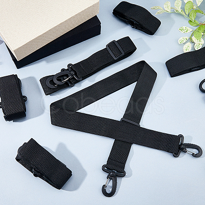 Polyester Adjustable Crossbody Bag Straps PURS-WH0008-27-1