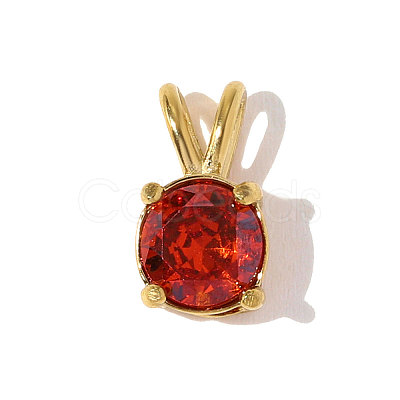 304 Stainless Steel Pave Cubic Zirconia Charms STAS-OY010-13G-02-1