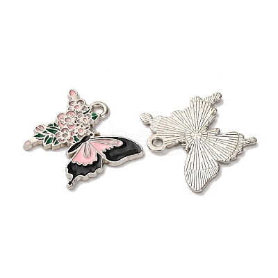 Alloy Enamel Pendants FIND-H051-01B-P-1