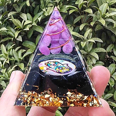 Orgonite Pyramid Resin Energy Generators PW-WG0FA64-01-1