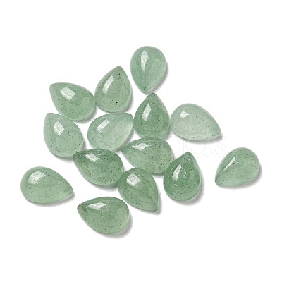Natural Green Aventurine Cabochons G-Q173-02B-10-1