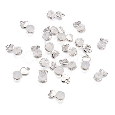 20Pcs 2 Styles Silicone Ear Nuts FIND-TA0001-47B-1