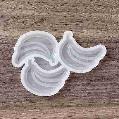 Banana Shape Food Grade Silicone Lollipop Molds LS-DIY-D069-04-1