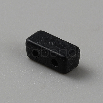 Opaque Acrylic Beads SACR-WH0011-10F-1