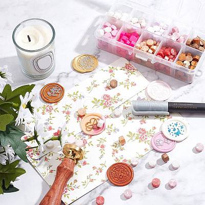 10 Colors Sealing Wax Particles DIY-CP0002-99-1