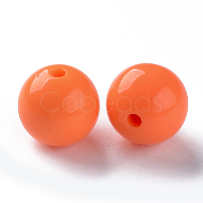 Opaque Acrylic Beads X-MACR-S370-C16mm-A11-1
