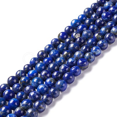 Natural Lapis Lazuli Beads Strands X-G-F561-5mm-G-1