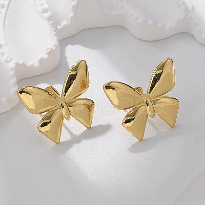 304 Stainless Steel Stud Earrings for Women EJEW-L296-012G-03-1