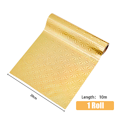 PET Hot Foil Stamping Paper DIY-WH0308-379B-1