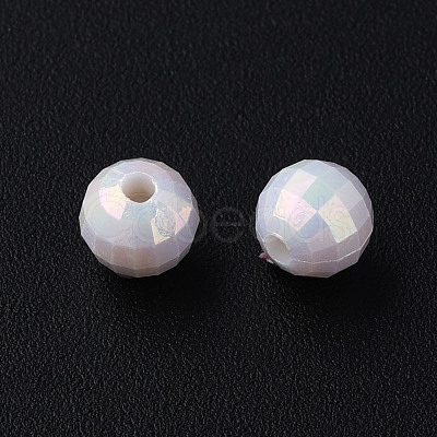 Opaque Acrylic Beads MACR-S371-135-I-1