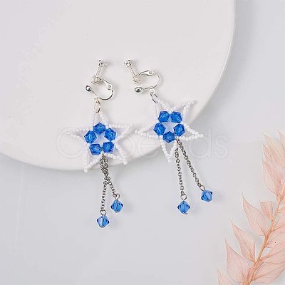 Iron Clip-on Earring Findings KK-PH0026-20P-NF-1