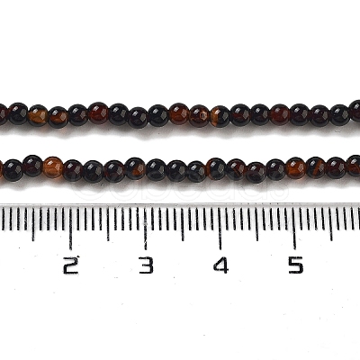 Natural Agate Beads Strands G-B077-A01-01-1