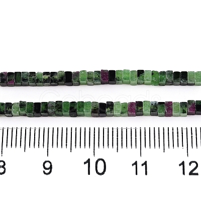 Natural Ruby in Zoisite Beads Strands G-N342-71-1