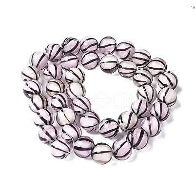 Handmade Transparent Lampwork Beads BLOW-D300-08D-1