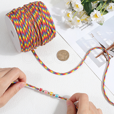 50M 7 Inner Cores Polyester & Spandex Cord Ropes RCP-SP0001-01B-1