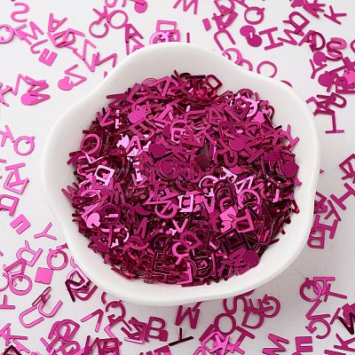 Ornament Accessories Plastic Paillette/Sequins Beads PVC-E001-12-YD03-1