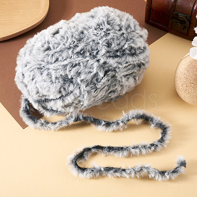 Super Bulky Imitation Fur Polyester Yarn OCOR-TAC0016-36H-1