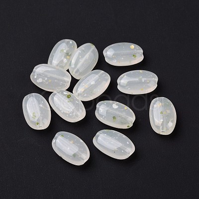 Opaque Acrylic with Point Pattern Beads OACR-G010-01D-1