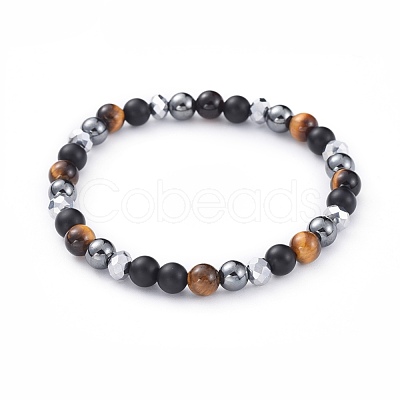 Stretch Bracelets BJEW-JB04651-01-1