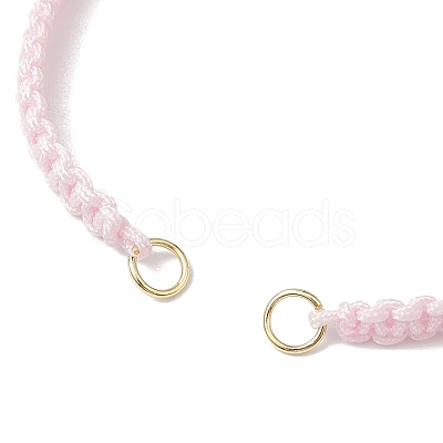 Braided Nylon Cord Slider Bracelet Making AJEW-JB01237-01-1