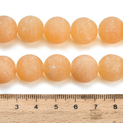 Natural Yellow Calcite Beads Strands GG-CBAA3AB-01-14mm-1