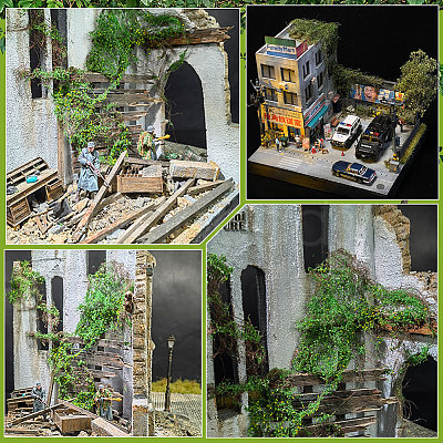 Resin Simulation Root Vine Vegetation Model DIY-WH20053-65A-1