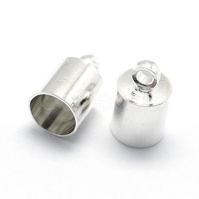 Brass Cord Ends KK-D219-11x6-S-1