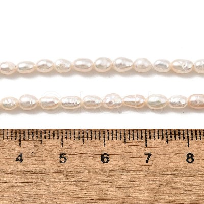 Natural Cultured Freshwater Pearl Beads Strands PEAR-I007-01L-01A-1