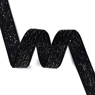 Glitter Sparkle Single Face Velvet Ribbon SRIB-Q023-01A-15-1