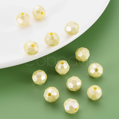 Opaque Acrylic Beads MACR-S373-69-A04-1