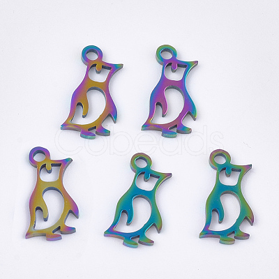 Ion Plating(IP) 201 Stainless Steel Charms STAS-Q201-JN221-1