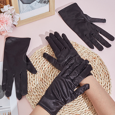 Satin Gloves AJEW-CY0002-52A-1