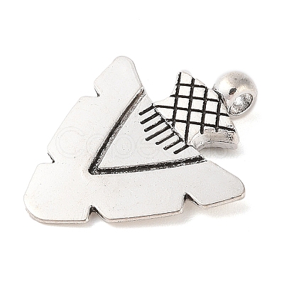 Tibetan Style Alloy Pendants FIND-C060-057A-AS-1