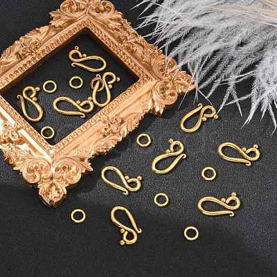 Tibetan Style Hook and Eye Clasps K08ZJ011-1