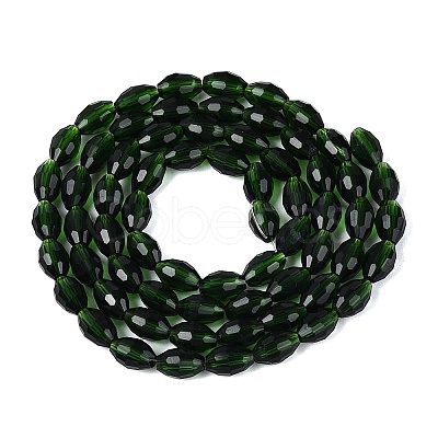 Transparent Glass Beads Strands LS-GLAA-N071-01A-A16-1
