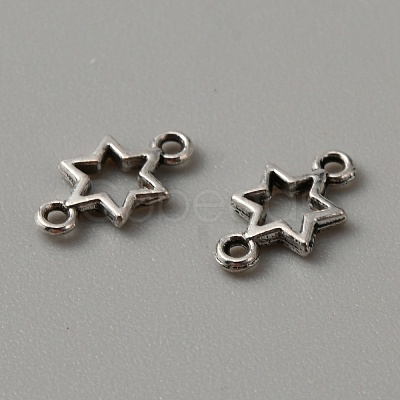 Tibetan Style Alloy Connector Charms FIND-CJC0012-079-1