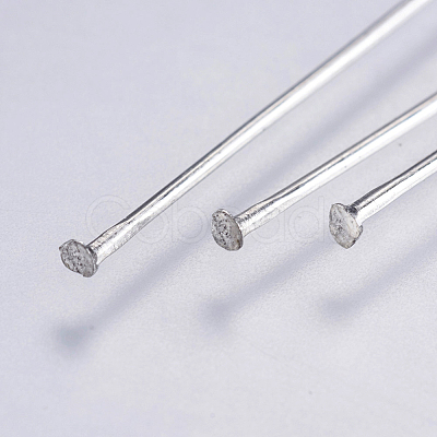 Tarnish Resistant 304 Stainless Steel Flat Head Pins STAS-F146-01P-70mm-1